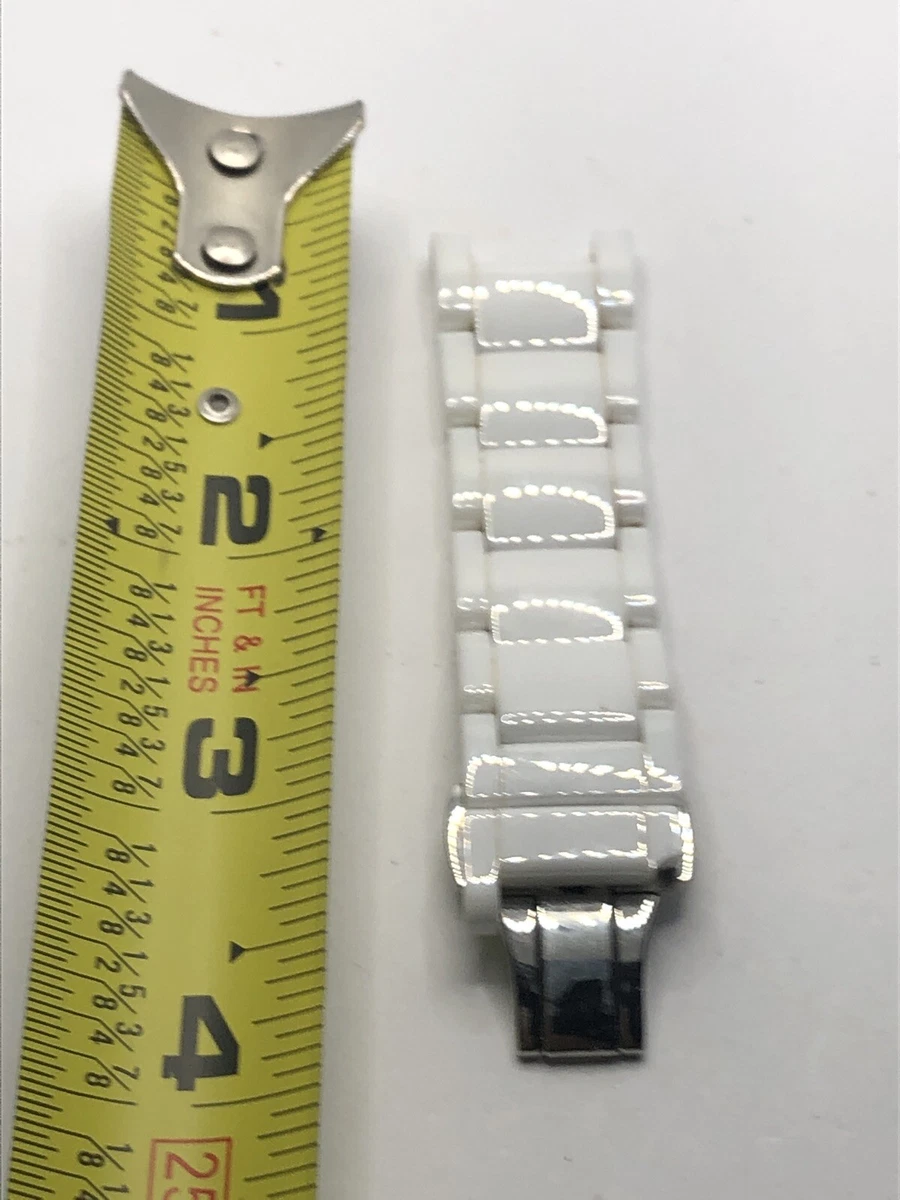 Michael kors white ceramic watch band sales
