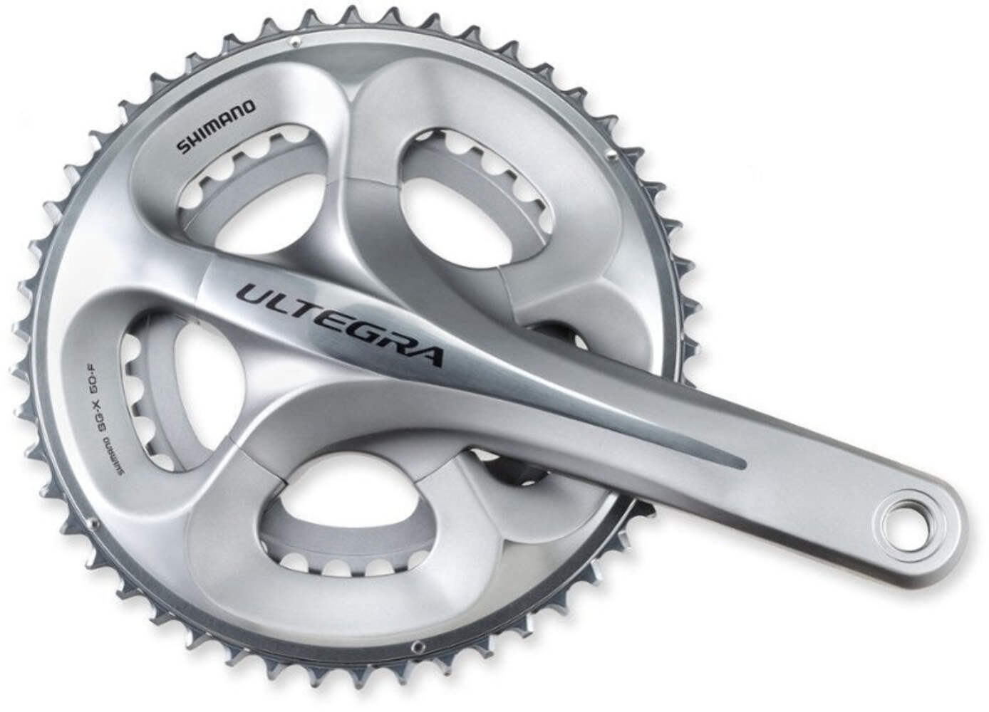 Shimano Ultegra FC-6750 175mm Compact Crank Set - Dark Gray for 