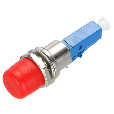 Fiber Optischer Adapter LC Male-ST Female, Single Mode Simplex Adapter, 1Stk