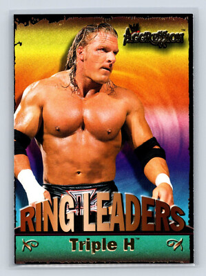 2003 Fleer WWE Aggression Ring Leaders Triple H #1