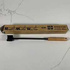 Branding Iron Steak Vintage Bar-b-q In Box. W, M,  R. For All Their Needs. NEW