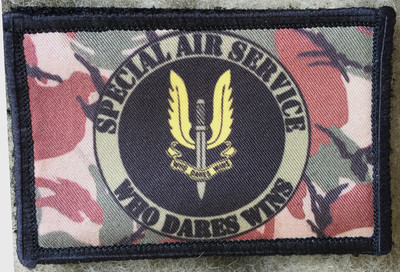 Task Force 141 Ele SAS Team Bracciale Tattico Ricamato Con Distintivi Ad Anello Per Zaino, Vesti, Cappotti, Jeans, Decorazione - Foto 12