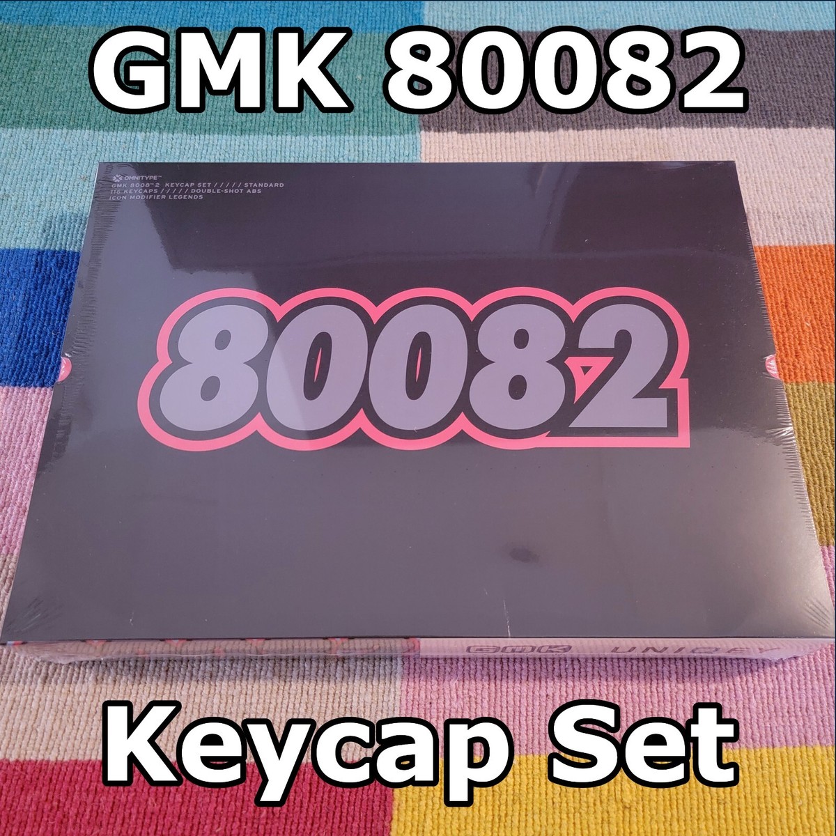 【未使用】GMK 80082 キーキャップセット GMK 80082 キーキャップ 値下げ不可 美品】GMK CYL 80082 キーキャップ