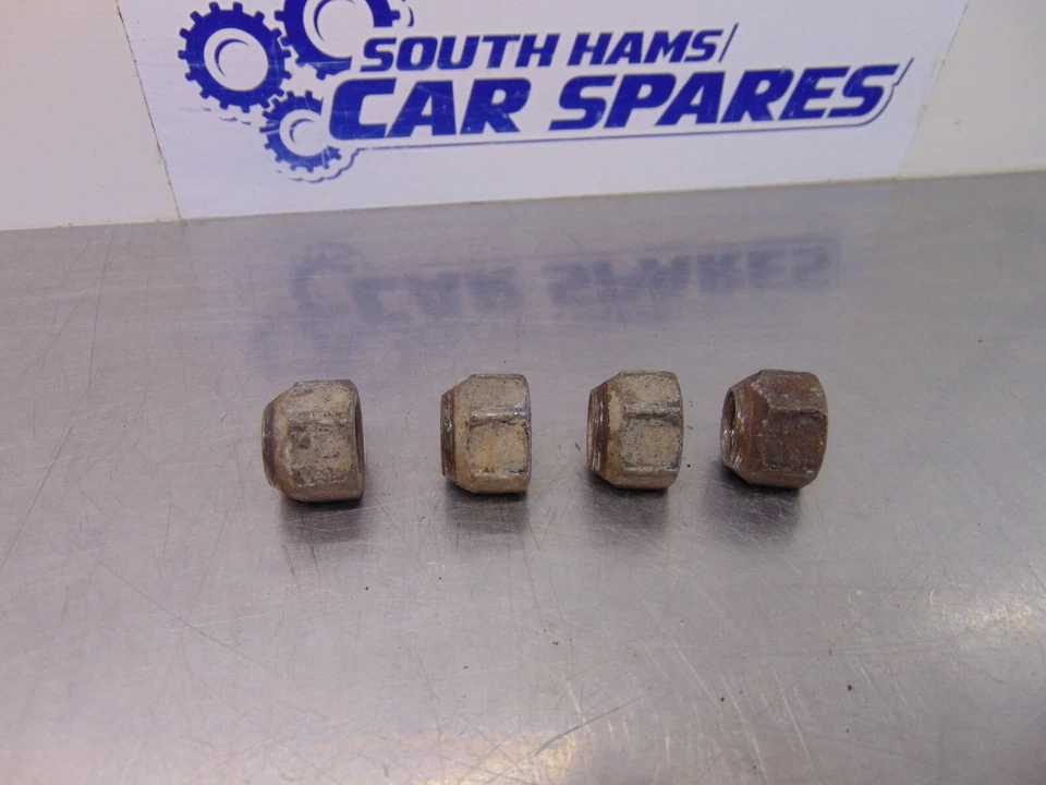 Juego de 4 tuercas de rueda Ford Ka MK1 96-08 19 mm pernos de acero Foto 4 de 4