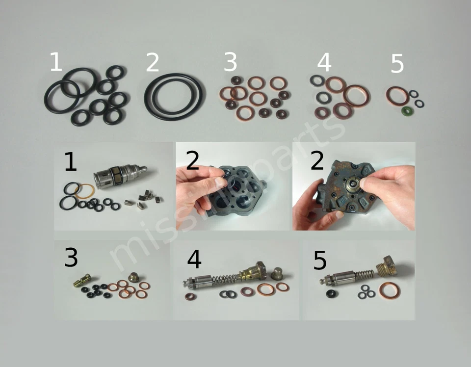 0438100147 Kit de reparación de separador de motor Audi 100 200 5000 2,2 turbo quattro Avant Foto 2 de 4