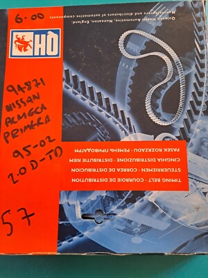QH Timing Belt QTB582 Fits Nissan Almera Primera 2.0D/TD 1995-02 94871