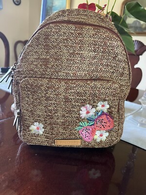 Vera Bradley Strawberry Floral Mini Backpack | eBay display picture 2