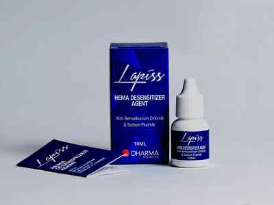Dharma Research LAPISS Hema Desensitizer Agent 10mL BOTTLE Dental - Made in USA