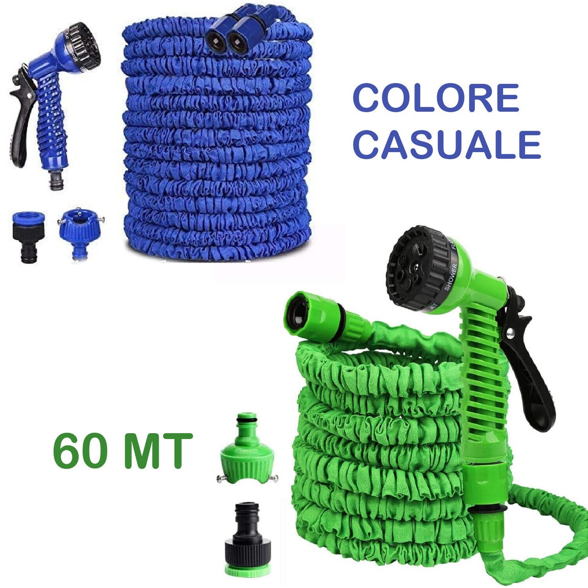 Trade Shop - Tubo Irrigazione Annaffia Giardino Piante Lava Pompa 15 Mt 49ft 3 4 19mm 57507 91025241 - Foto 9