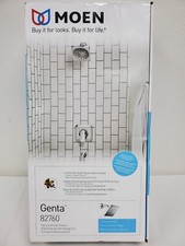 MOEN Genta Single-Handle 1-Spray Tub and Shower Faucet in Chrome Valve Included