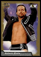 2022 Upper Deck AEW Adam Cole #27 Gold