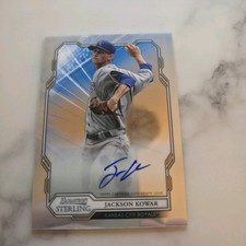 2019 Bowman Sterling #BSPA-JW Jackson Kowar Prospect & Rookie Autographs