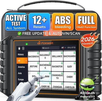 FOXWELL NT726 OBD2 Scanner Bidirectional CAN FD DoIP