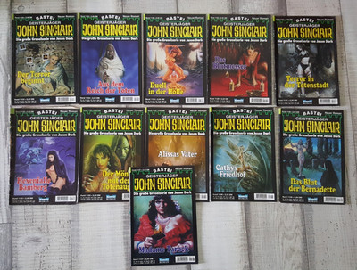 11 John Sinclair Hefte--1100ter---1.Auflage(2)