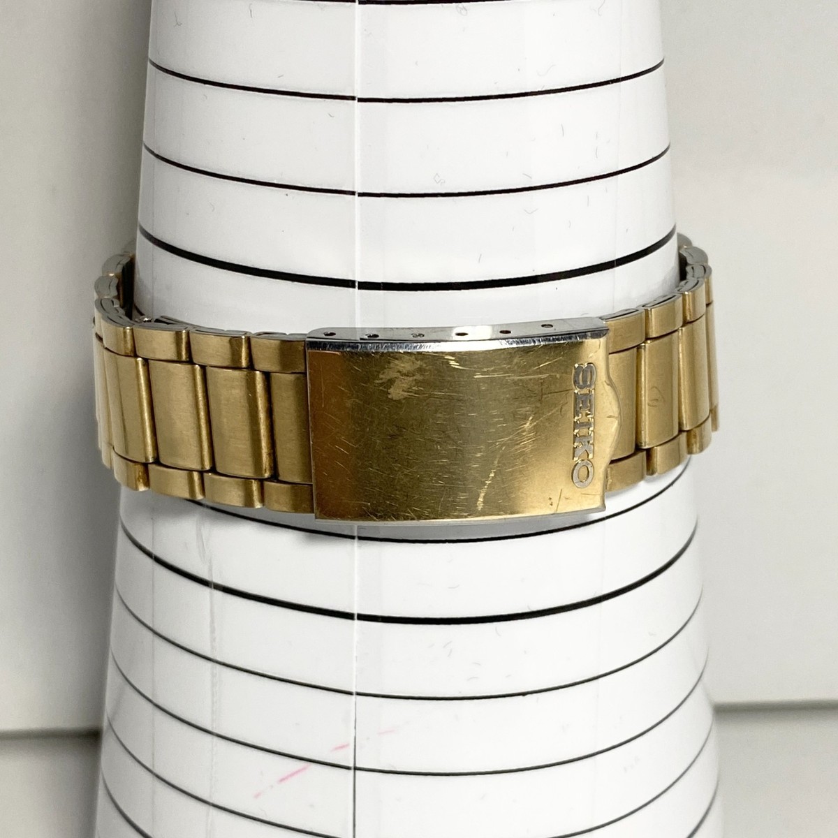 Vintage Seiko DX 17J 6106-7619 Men's Automatic Gold Tone Watch
