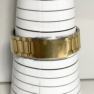 Vintage Seiko DX 17J 6106-7619 Men's Automatic Gold Tone Watch