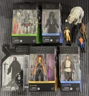 Vintage Star Wars Figures & Black Series Lot Vader, Chewbacca, Taun Taun