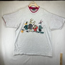 Vintage 1994 Warner Bros Looney Tunes Sportswear Retro Essential Tee T-Shirt XL