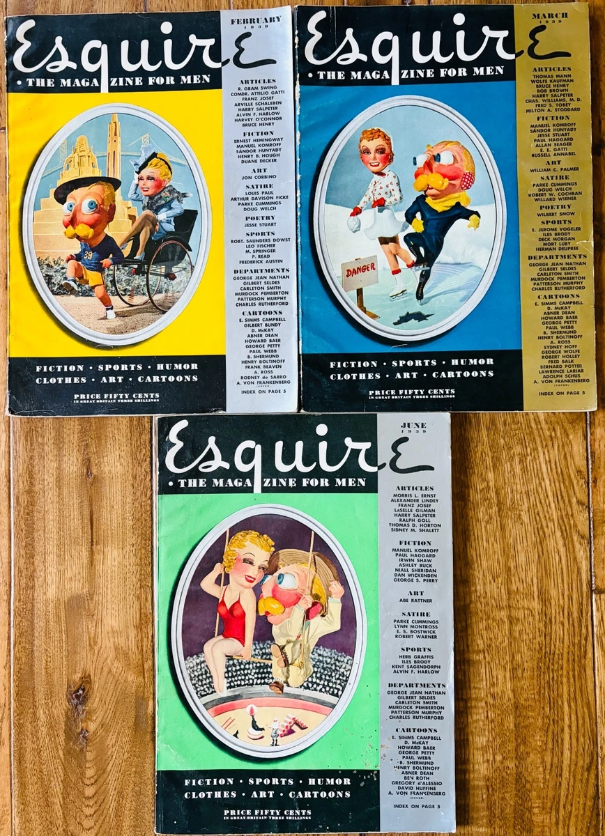 Esquire Magazines 1900-1939 for sale | eBay