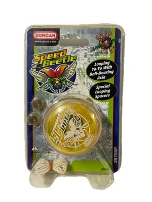 Duncan Yo-Yo Speed Beetle 3575XP Looping Spacers Ball Bearing 2008 Yellow