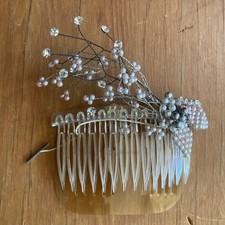 Fancy Bridal Hair Comb 3 1/4  Wedding Hair Accessory