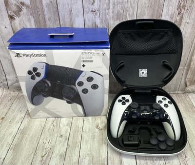 Sony PlayStation 5 Dual Sense Edge Wireless Controller With White Case