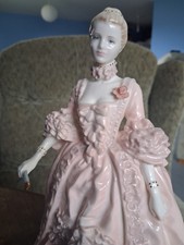 COALPORT FIGURE MADAME DE POMPADOUR FEMMES FATALES - PERFECT!