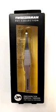 Tweezerman Pet Collection Precision Tick Removal Tweezer, NIB