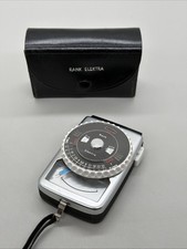 Vintage Rank Electra Exposure Meter with Leather Case  - Excellent Working