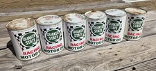 Vintage 1970s Quaker State SAE40 Racing Motor Oil Can – Never Opened