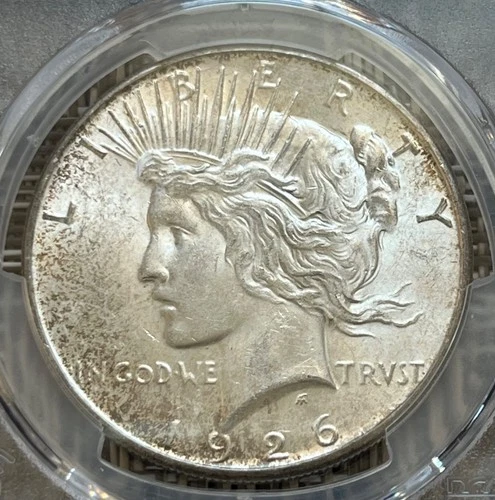 1926-S Peace dollar, PCGS MS-62