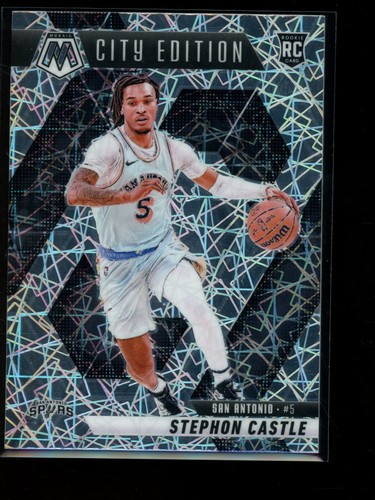 2024-25 Mosaic Stephon Castle Rookie Lazer City Edition #290