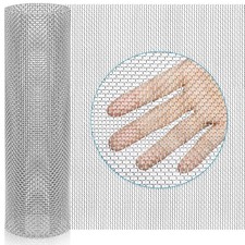 304 Stainless Steel Mesh Screen11 X24(280X610mm), 8Mesh Non-Rusting, 2.55mm