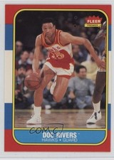 1986-87 Fleer Doc Rivers #91 0d6c