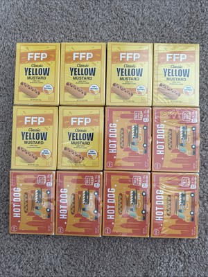 12 Fast Food Playing Cards Fries 6 Hot Dog 6 Yellow Mustard Rare Deck USPCC