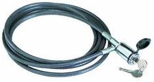 Cequent 63233 Dead Bolt Aircraft Cable with Lock