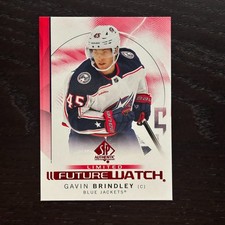 2024-25 SP Authentic Gavin Brindley #111 Limited Red Future Watch
