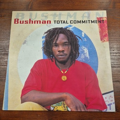 LP Bushman - Total Commitment GREL 252 Musica Reggae Vinile