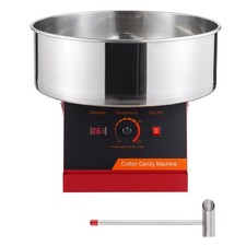 Uimoso Commercial Cotton Candy Maker Machine 1000W for Events and Parties, Red