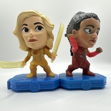 Marvel Eternals McDonald s Happy Meal Toys Lot Of 2 Thena Makkari