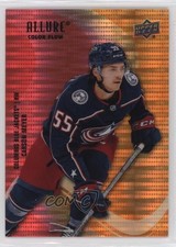 2022 Upper Deck Allure Color Flow Red Orange Spectrum 18/100 Carson Meyer 0jg8