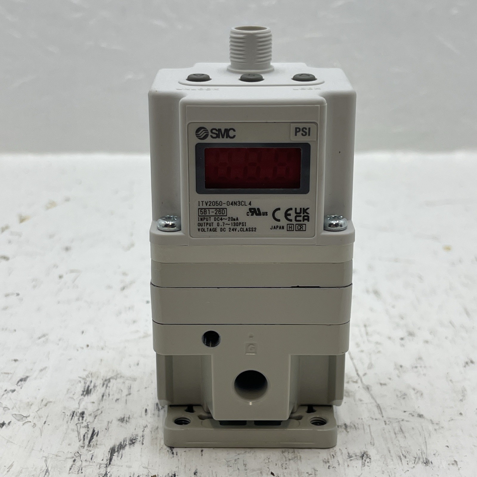 SMC ITV2050-04N3CL4 Regulator