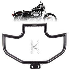 Crash Bar Engine Guard Highway Bar for Harley Davidson Black-2004-2022 B