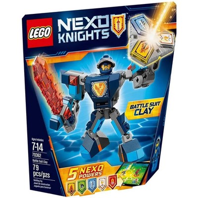 LEGO [Nexo Knights] - Battle Suit Clay Building Set - Battle Suits Series (70362