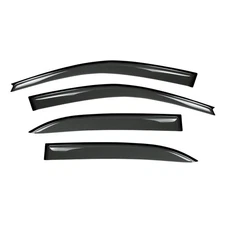 4pcs Out Channel Sun Rain Vent Shade Window Visors For 2003-2008 Toyota Corolla
