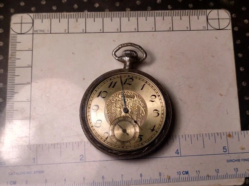Elgin Antique American Running Pocket Watch Grade 480 Circa 1925