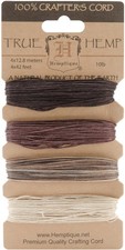 Hemptique Hemp Cord 10lb 168'-Earthy
