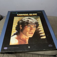 Paramount Home Video STAYING ALIVE Extended Play Laser Videodisc John Travolta