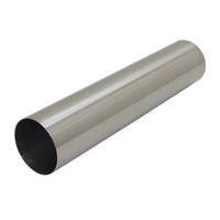 Auspuff Endrohr Edelstahl 1X76Mm Gerade RL Design EndschalldäMpfer Mit ABE