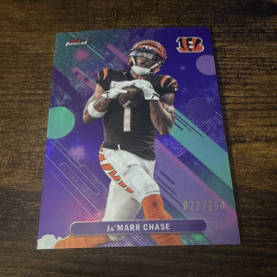 Topps Finest 2025 Ja'Marr Chase Finest Performance #85 022/250 Bengals